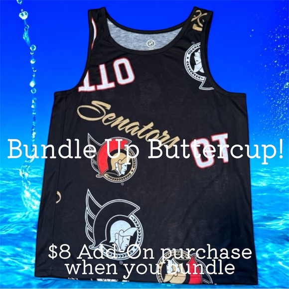 NHL Other - $8 Add-On 🆕 Men’s | Ottawa Senators Tank Top